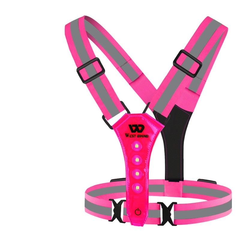 LED Reflective Vest - MarveX