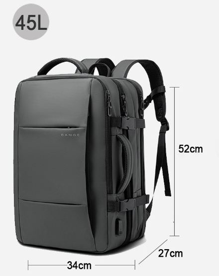 17.3 Laptop Travel Backpack with USB MarveX