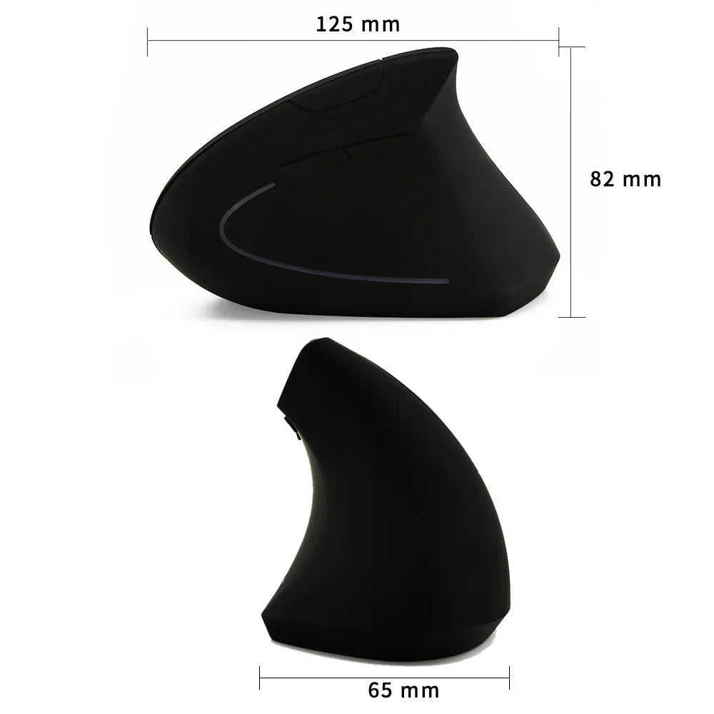 Ergonomic Vertical Wireless Mouse