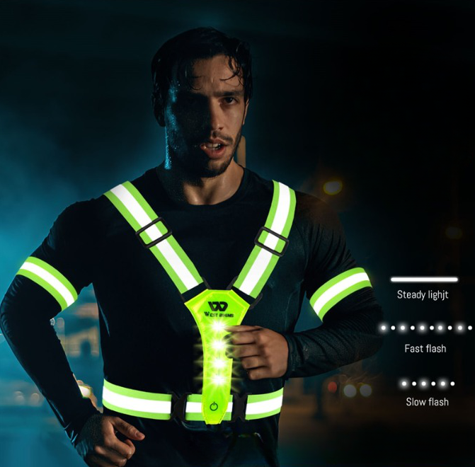 LED Reflective Vest - MarveX