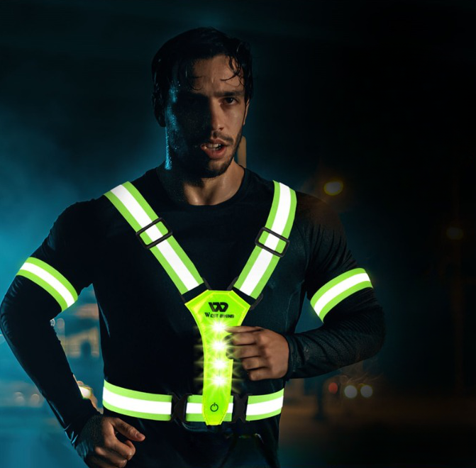 LED Reflective Vest - MarveX