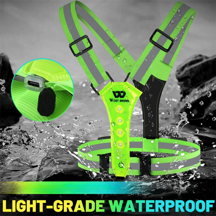 LED Reflective Vest - MarveX