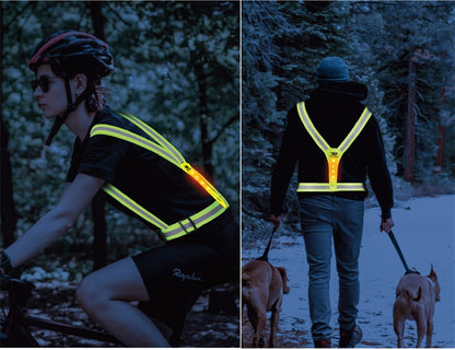 LED Reflective Vest - MarveX